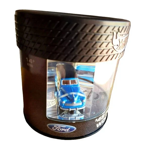 2005 SHOWCASE HOT WHEELS: WAGON WHEELS SERIES #2/4 '48 FORD WOODY Metallic Blue - Picture 10 of 16